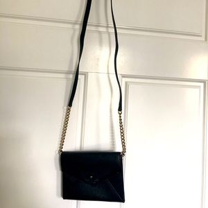 Tiny Kate Spade Black Envelope Bag!